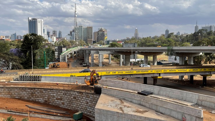 Nairobi infrastructure construction.