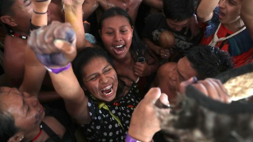 Indigenous people celebrate a Supreme Court ruling to enshrine Indigenous land rights in Brazil. Six of the 11 Supreme Court justices voted against establishing a cut-off date after which Indigenous peoples could not claim new territory. 