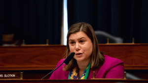 Rep. Elissa Slotkin speaks during a hearing