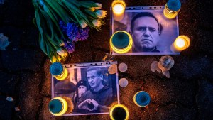 Navalny memorial in Ukraine