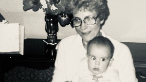 Clark and his grandmother